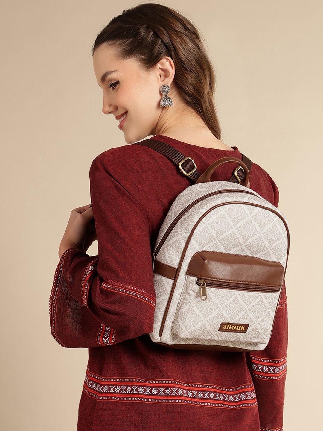 Anouk Women Printed Backpack-picture-39