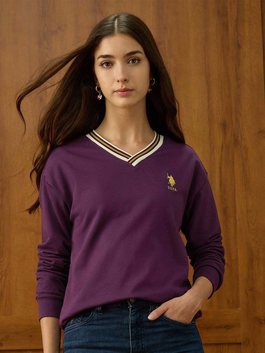 U.S. Polo Assn. Women Pullover Sweatshirt-picture-42