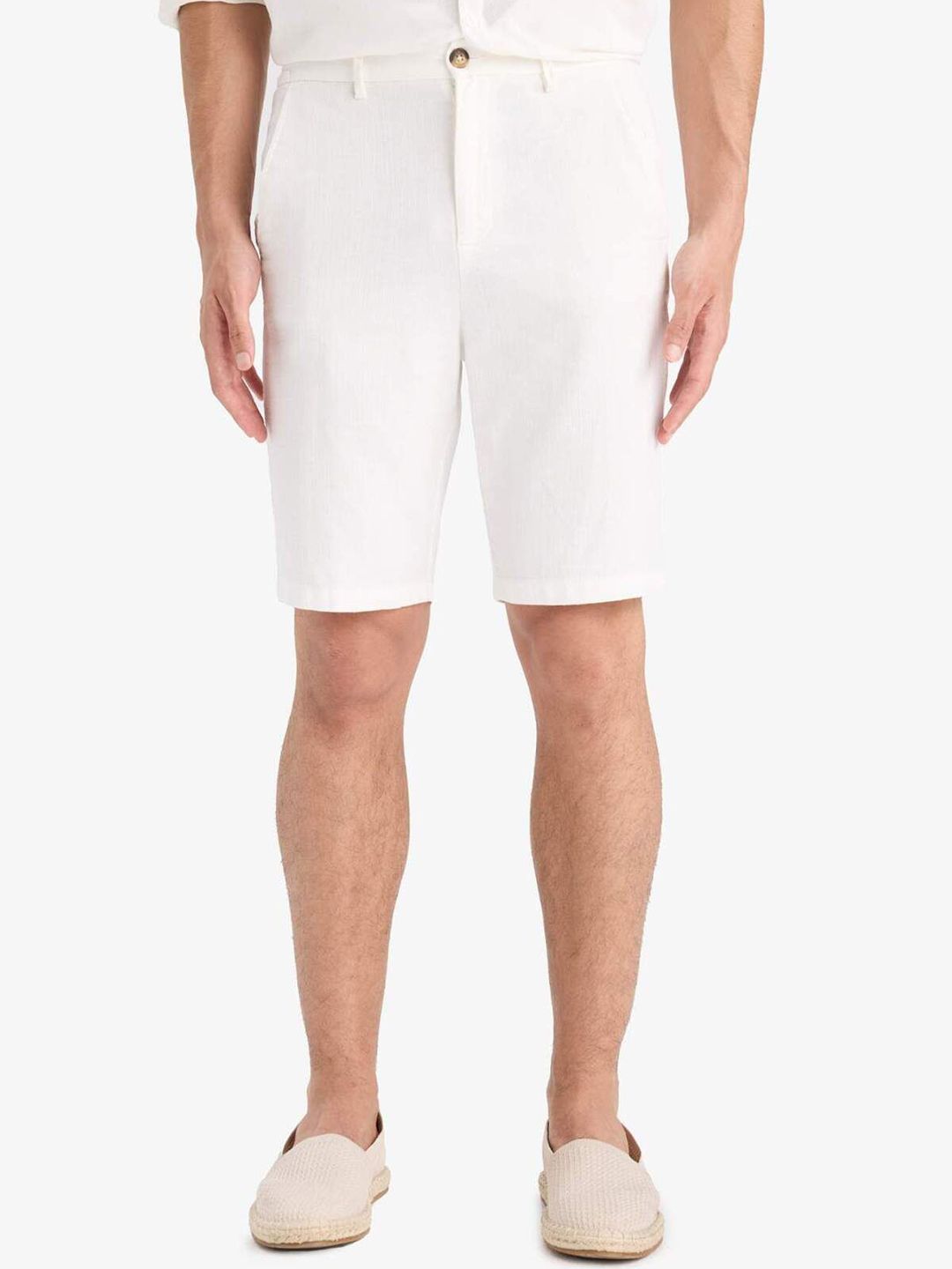 DeFacto Men Regular Fit Mid-Rise Shorts-picture-20