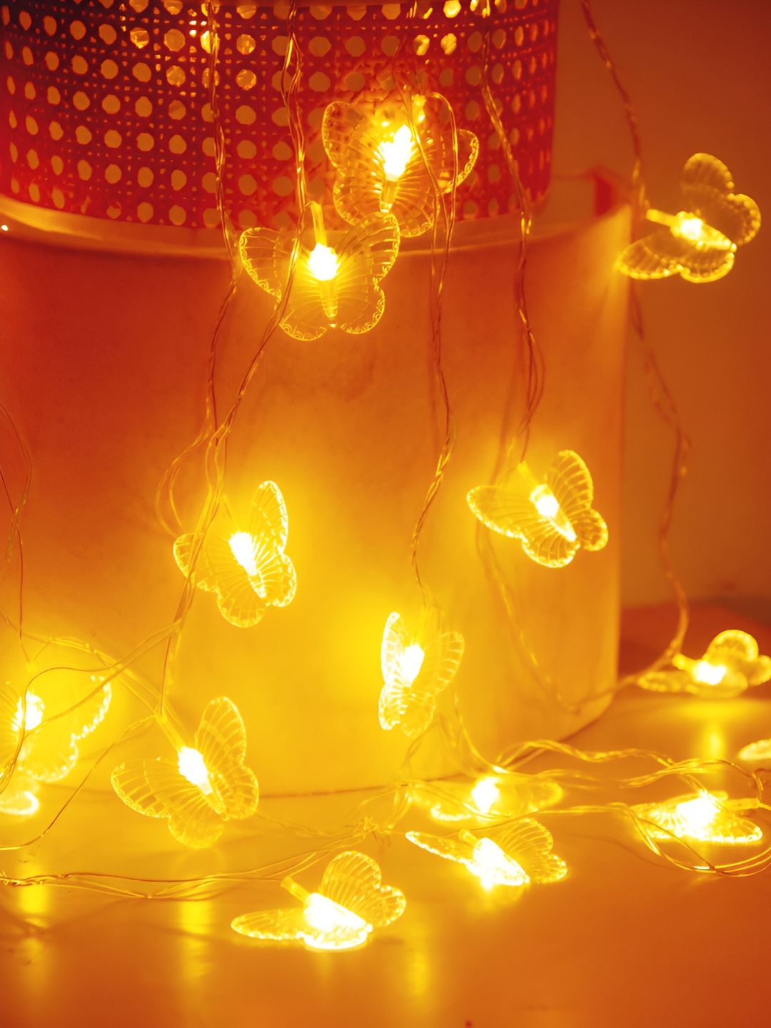 Homesake Warm White 5 M 20 Butterfly LED String Lights-picture-17