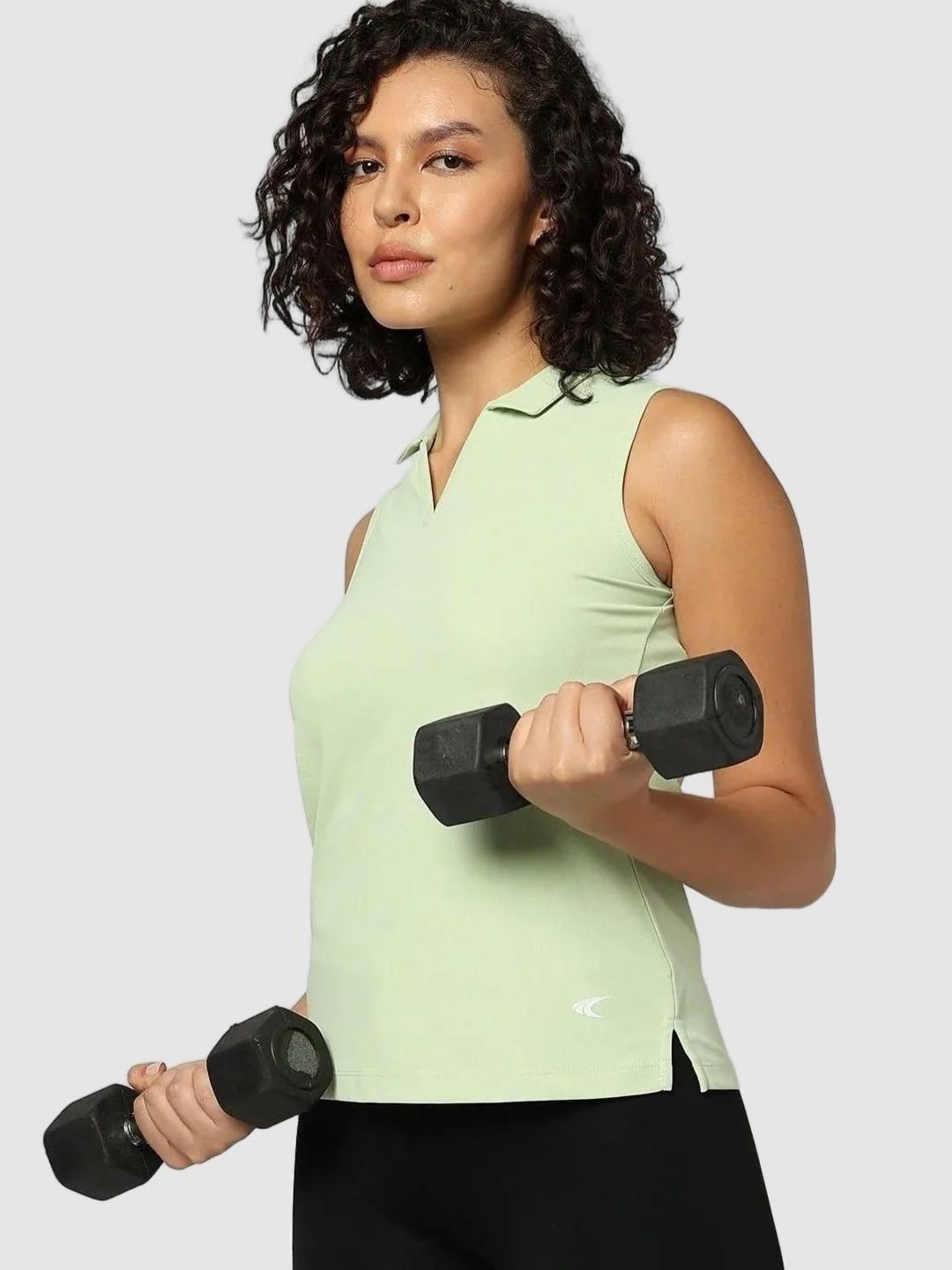 Performax Sleeveless Polo Collar Regular Fit T-shirt-image-47