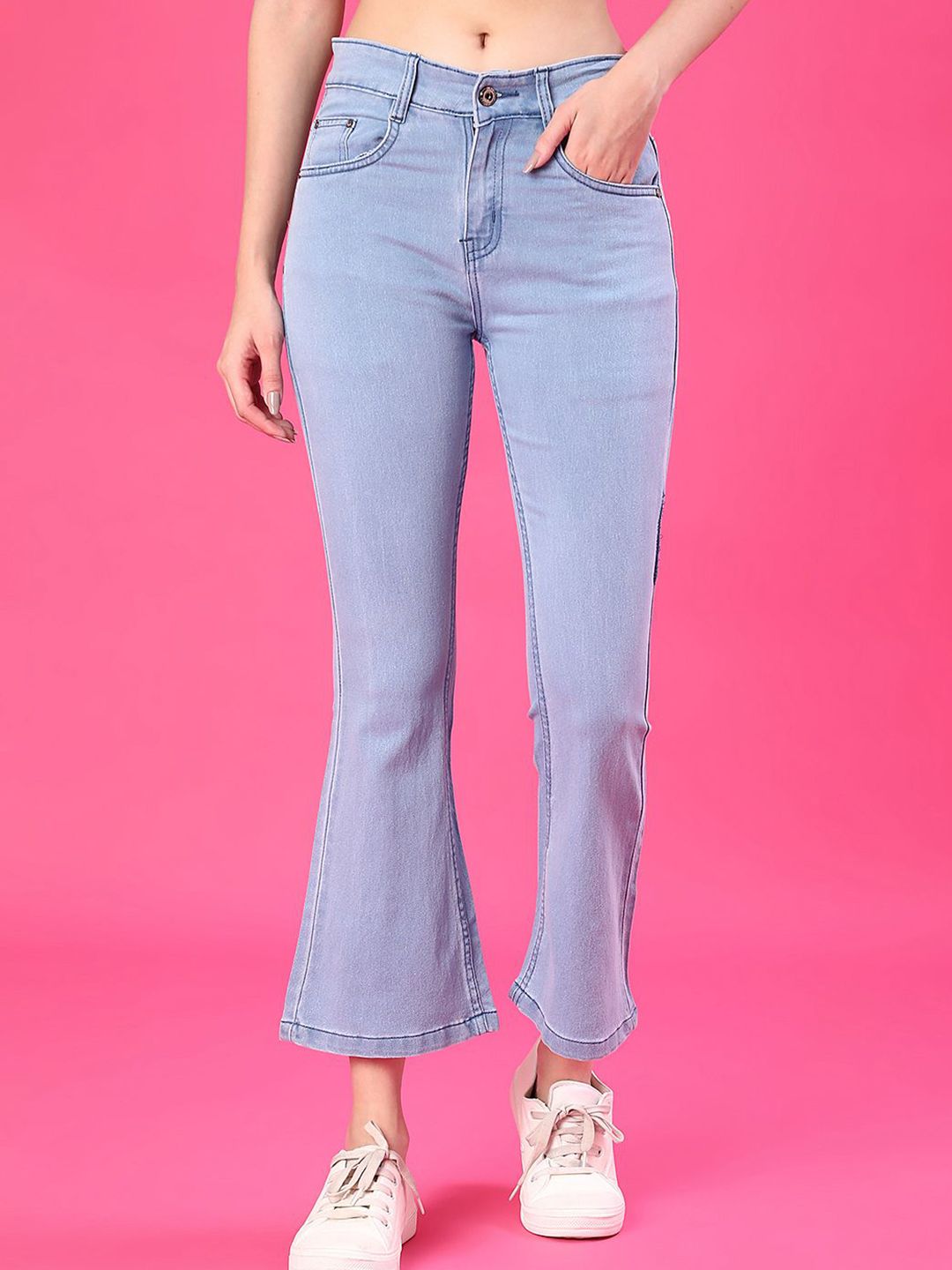 V-Mart Women Regular Fit Mid-Rise Stretchable Jeans-picture-31