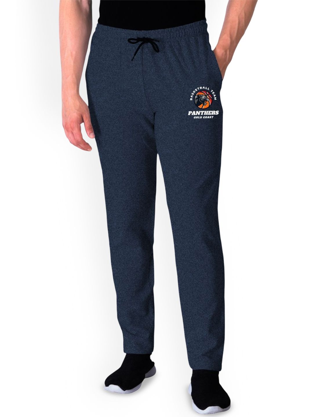 KART BLACK Men Mid Rise Cotton Track Pants-picture-30