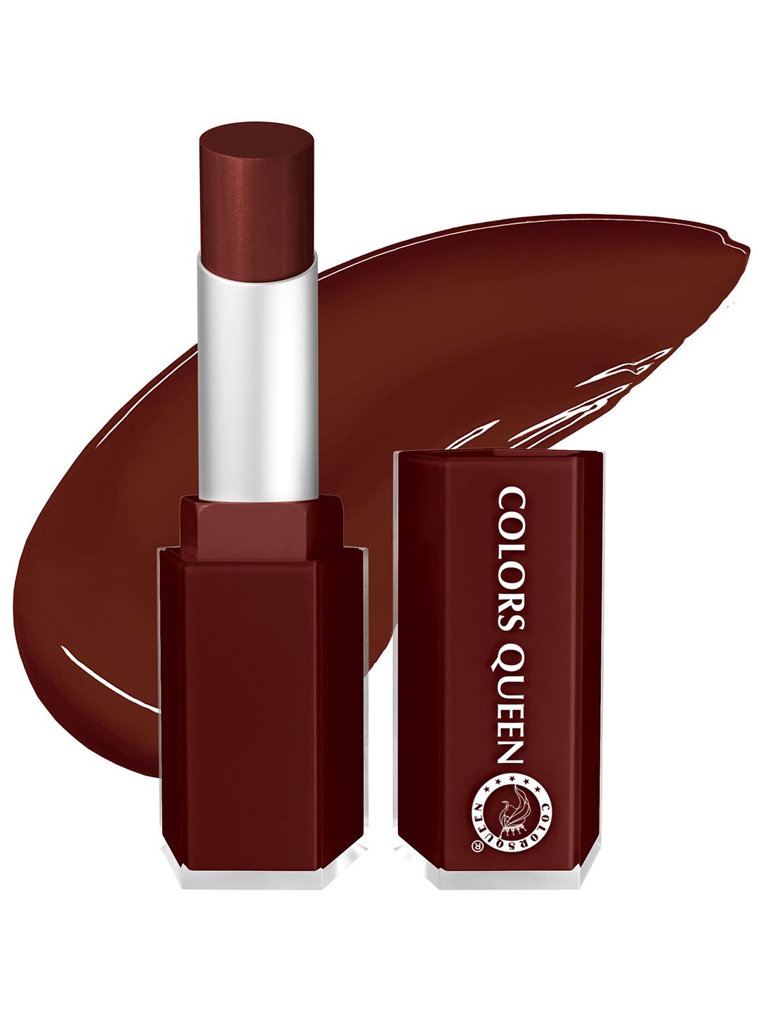 Colors Queen Gloss Bomb Glossy Lipstick- 3.6 g- Hot Chocolit 03-image-1