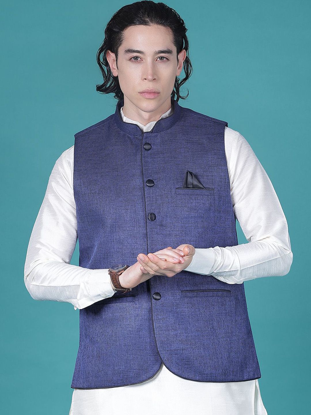 V-Mart Mandarin Collar Nehru Jacket-picture-30
