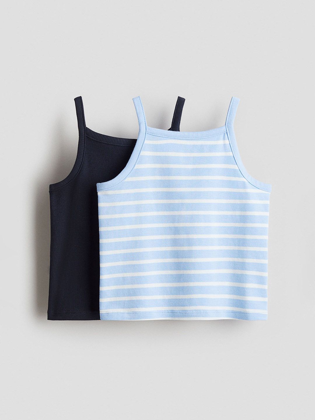H&M Girls 2-Pack Cotton Strappy Tops-picture-58