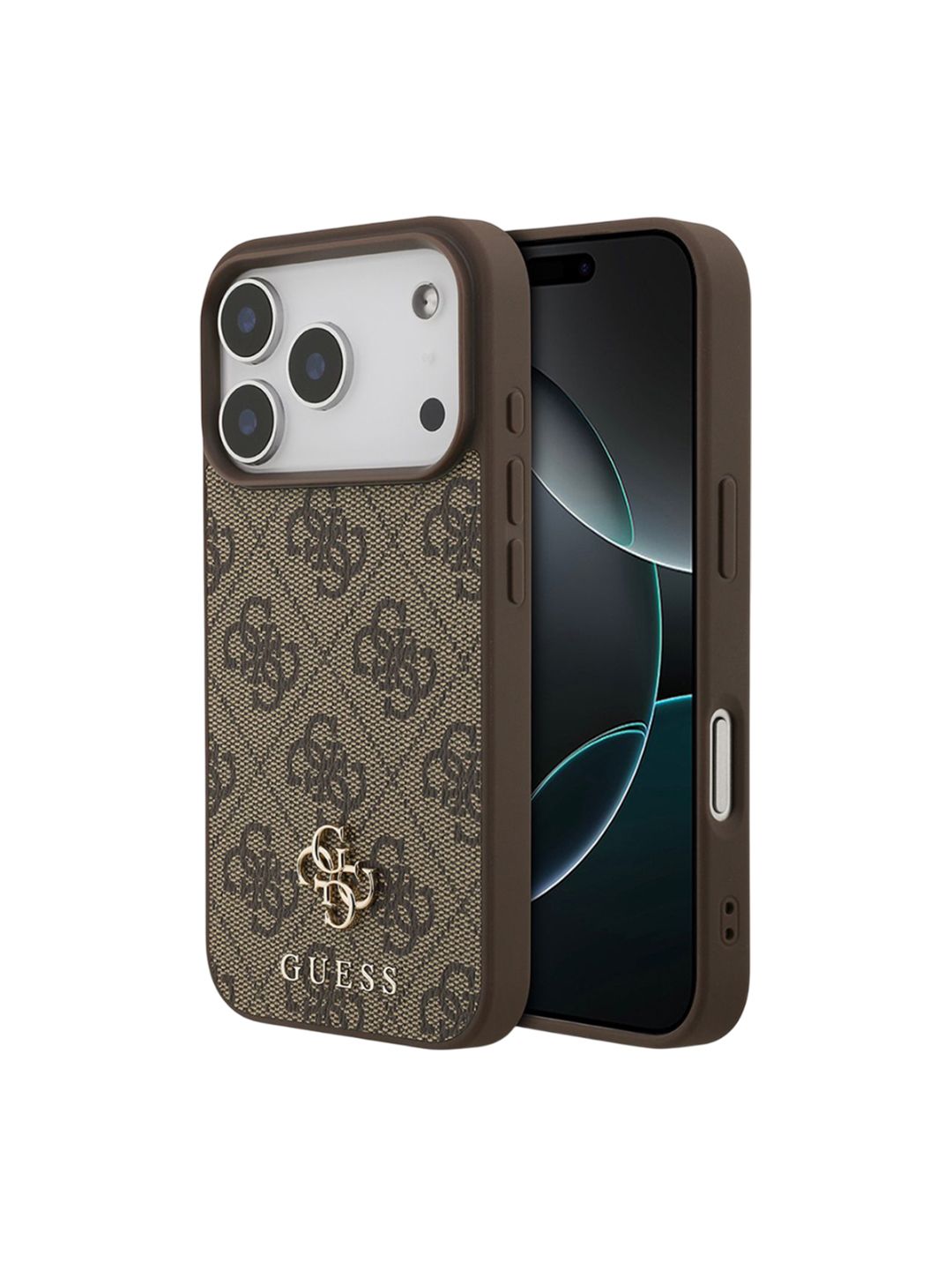 GUESS Unisex iPhone 17 Pro Typography Mag-Safe Back Case-picture-38