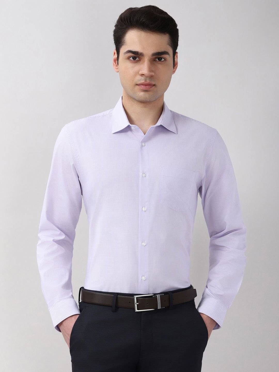 Peter England Slim Fit Formal Shirt-picture-33