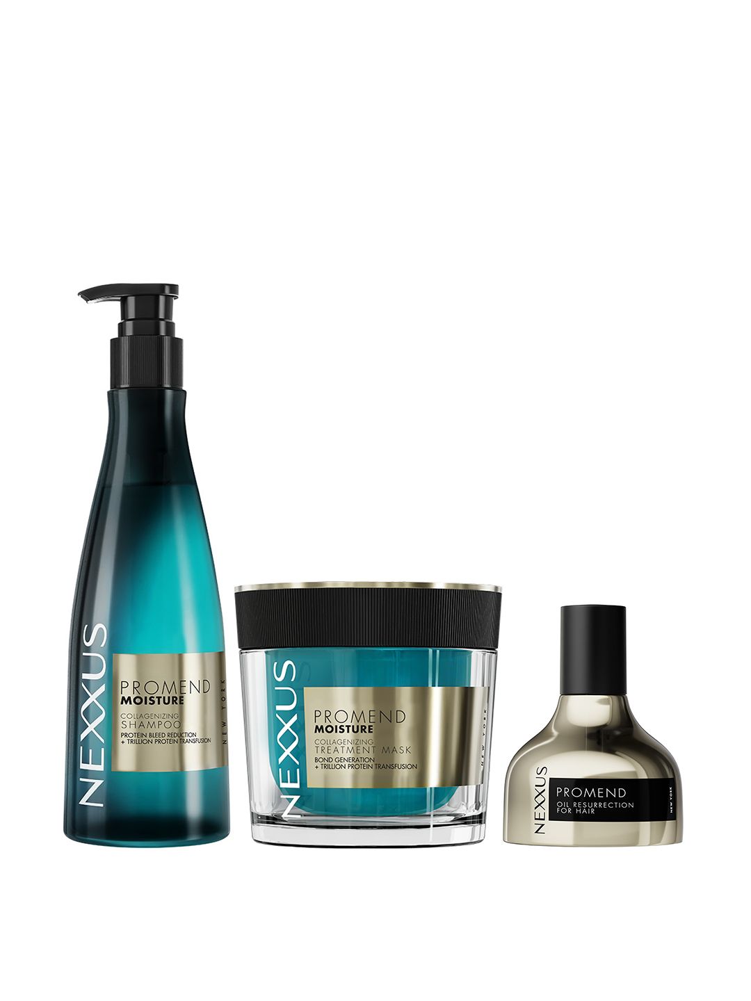 Nexxus Promend Hair Care Trio - Hair Mask 200ml + Hair Serum 100ml + Shampoo 250ml-image-38