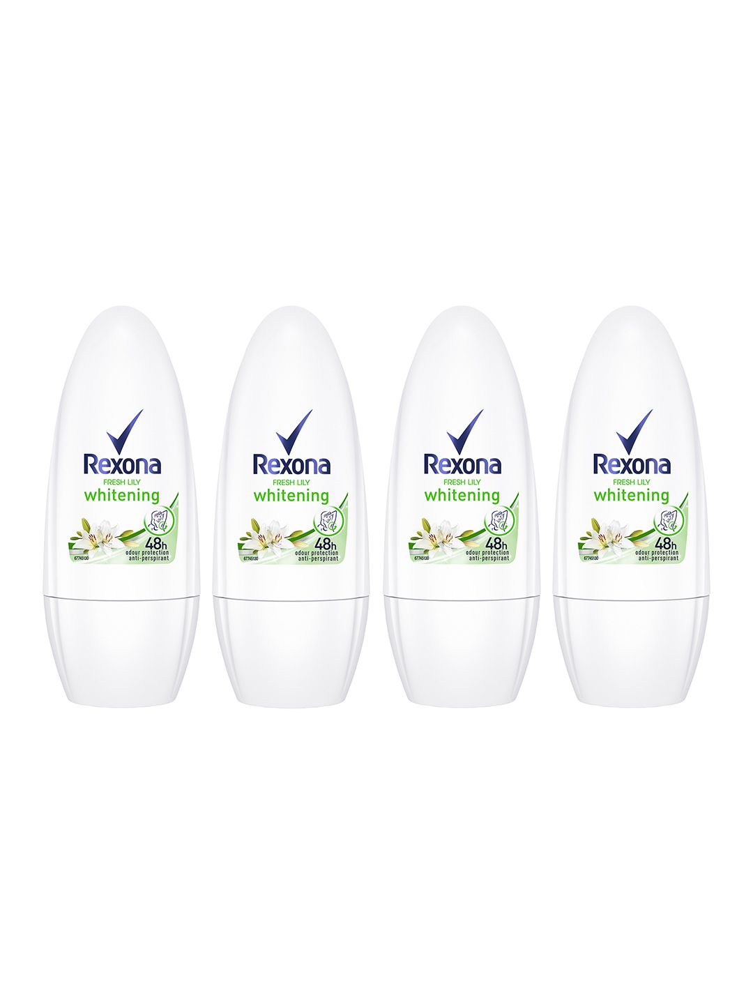REXONA Women Set of 4 Fresh Lily Underarm Roll On Deodorant - 50 ml each-image-35
