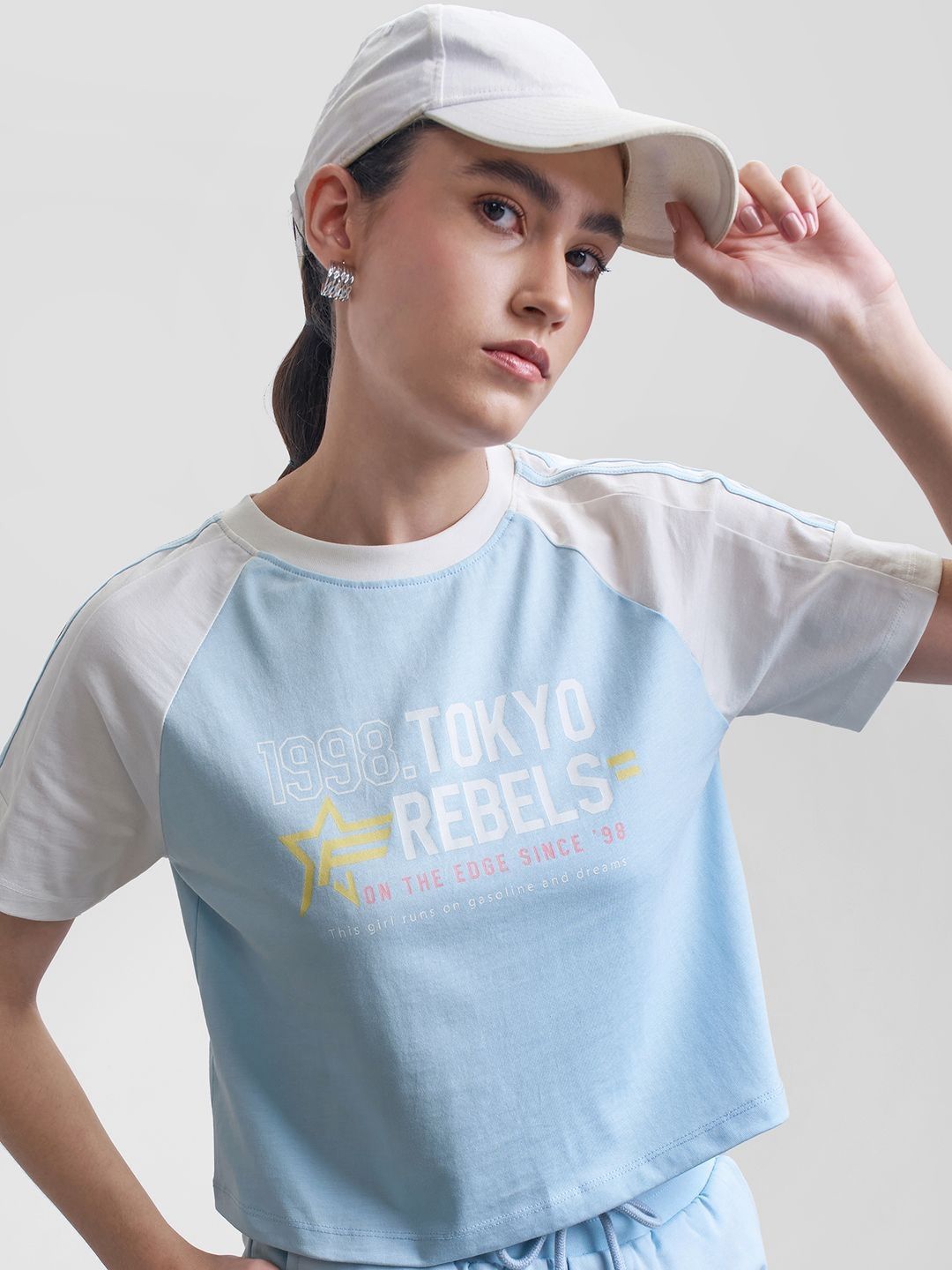 Street By Tokyo Talkies Typography Printed Round Neck Cotton Regular Fit T-shirt-picture-20