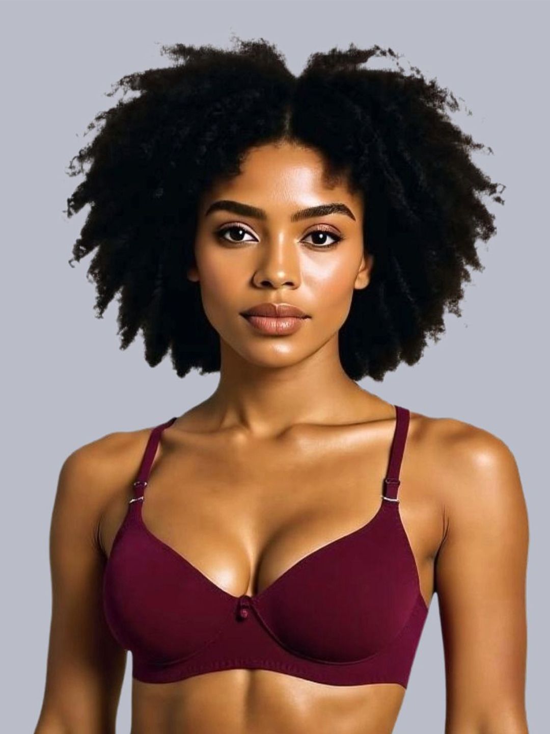 Eden Women Medium Coverage Non Padded Non Wired T-Shirt Bra-picture-35