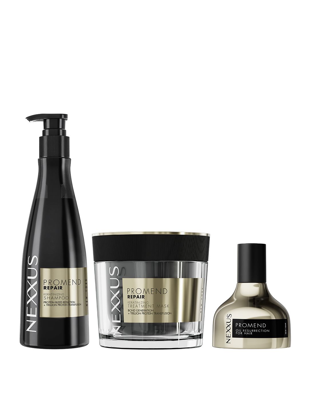 Nexxus Promend Hair Care Trio - Hair Mask 200ml + Hair Serum 100ml + Shampoo 250ml-image-37