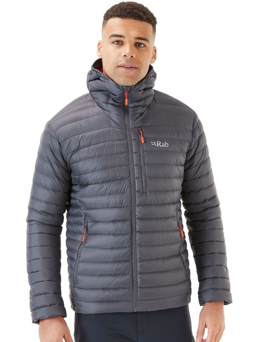 Rab Men Hooded Solid Lightweight Puffer Jacket-image-8