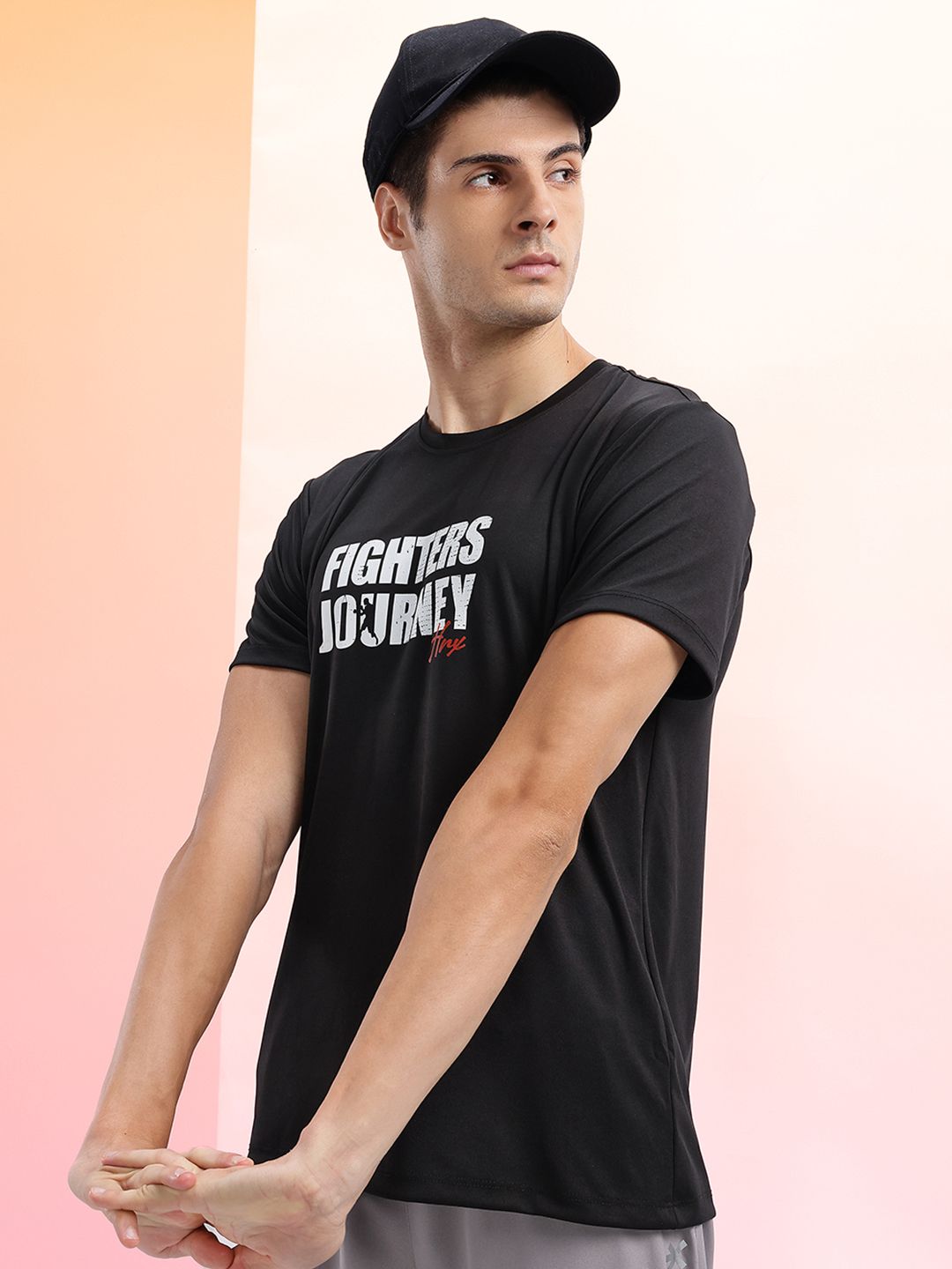 HRX by Hrithik Roshan Graphic Printed Rapid-Dry Running T-shirt-picture-58