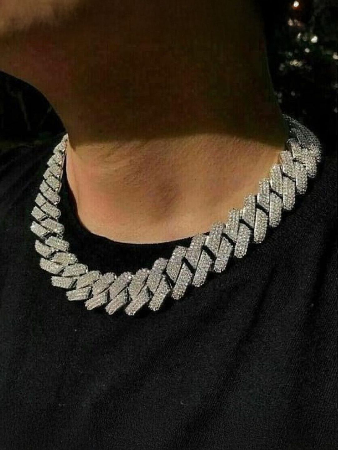 fashion fusion collection Unisex Silver-Plated Statement Link Chain-picture-57