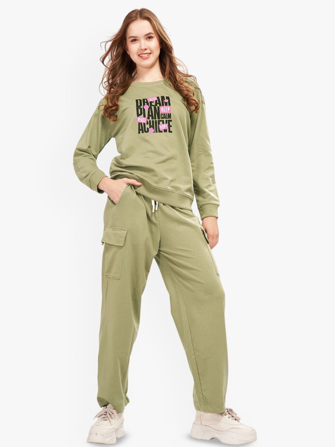 WEET Women Printed Mid-Rise Tracksuits-picture-25