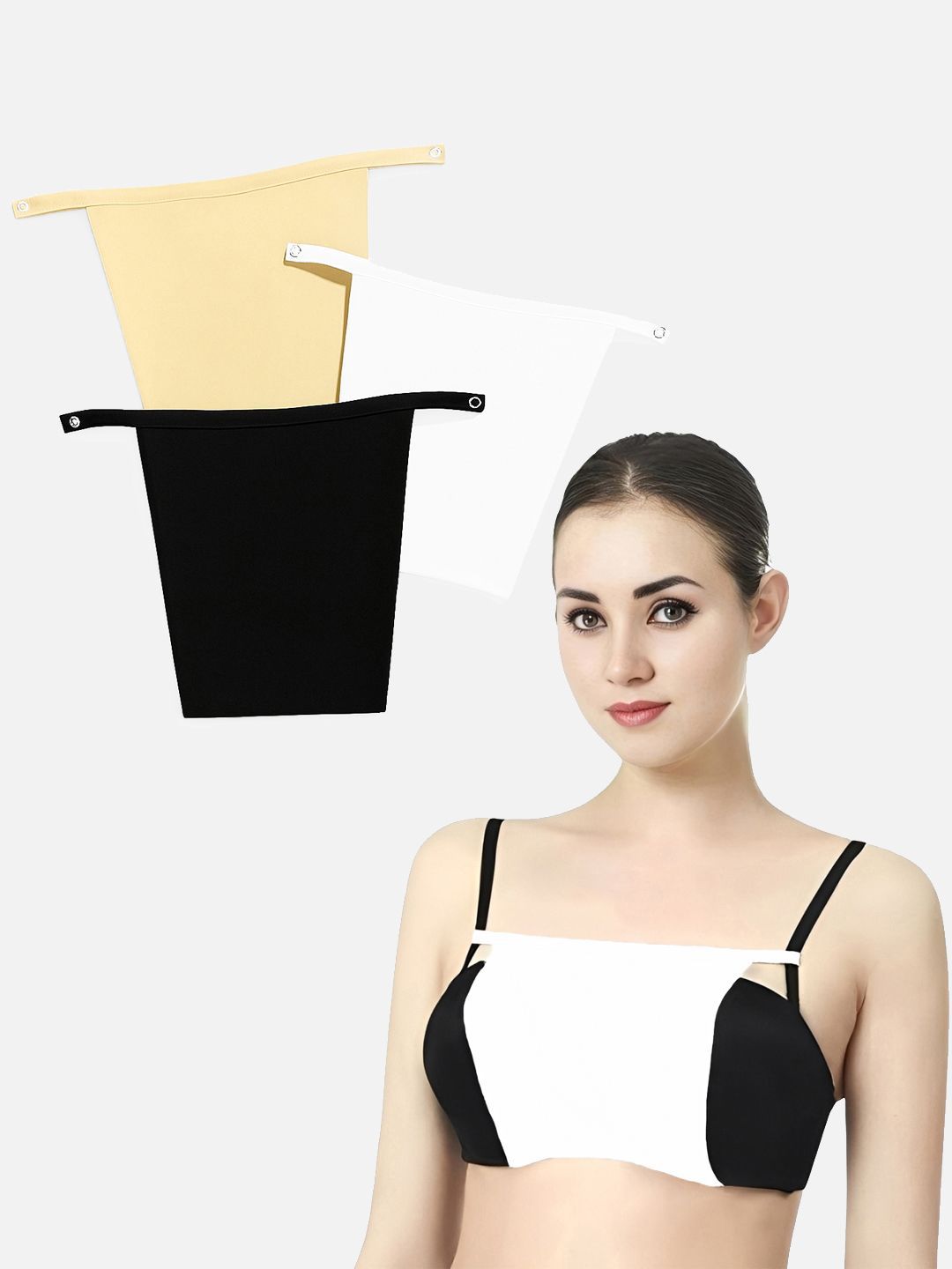 FIMS Pack Of 3 Clip On Camisoles-picture-55