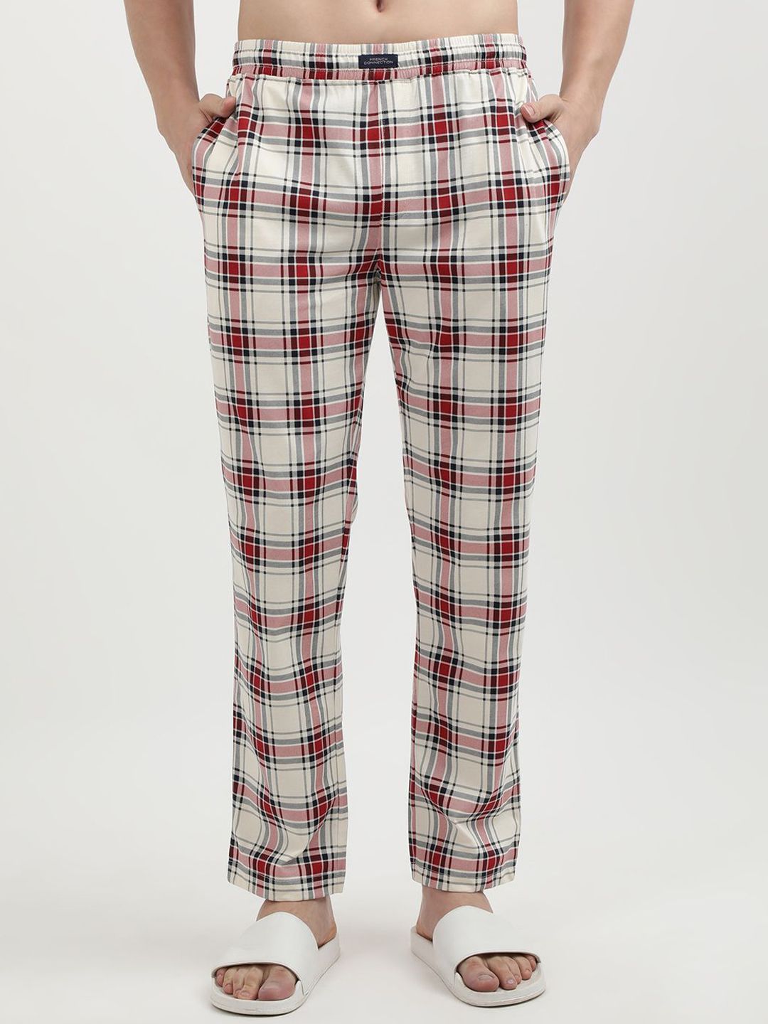 French Connection Men Checked Cotton Lounge pants-picture-53