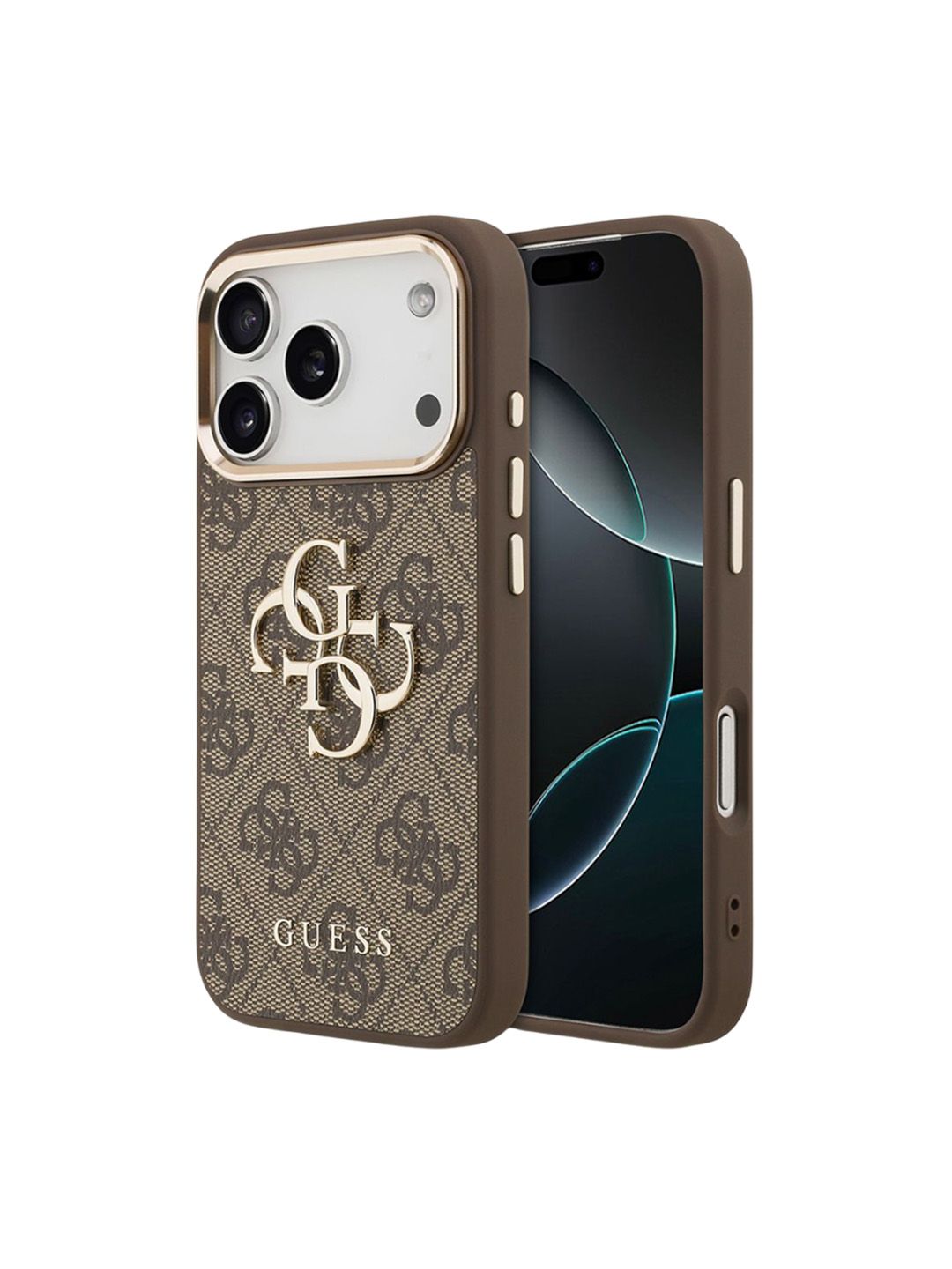 GUESS Unisex iPhone 17 Pro Max Typography Back Case