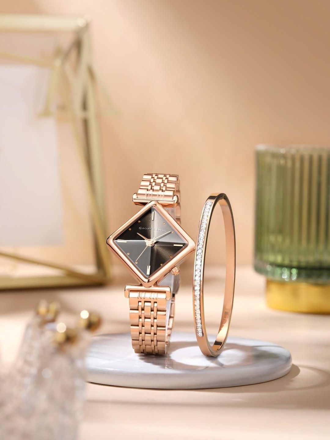 GIORDANO Women Analogue Watch & Bracelet Gift Set-picture-39