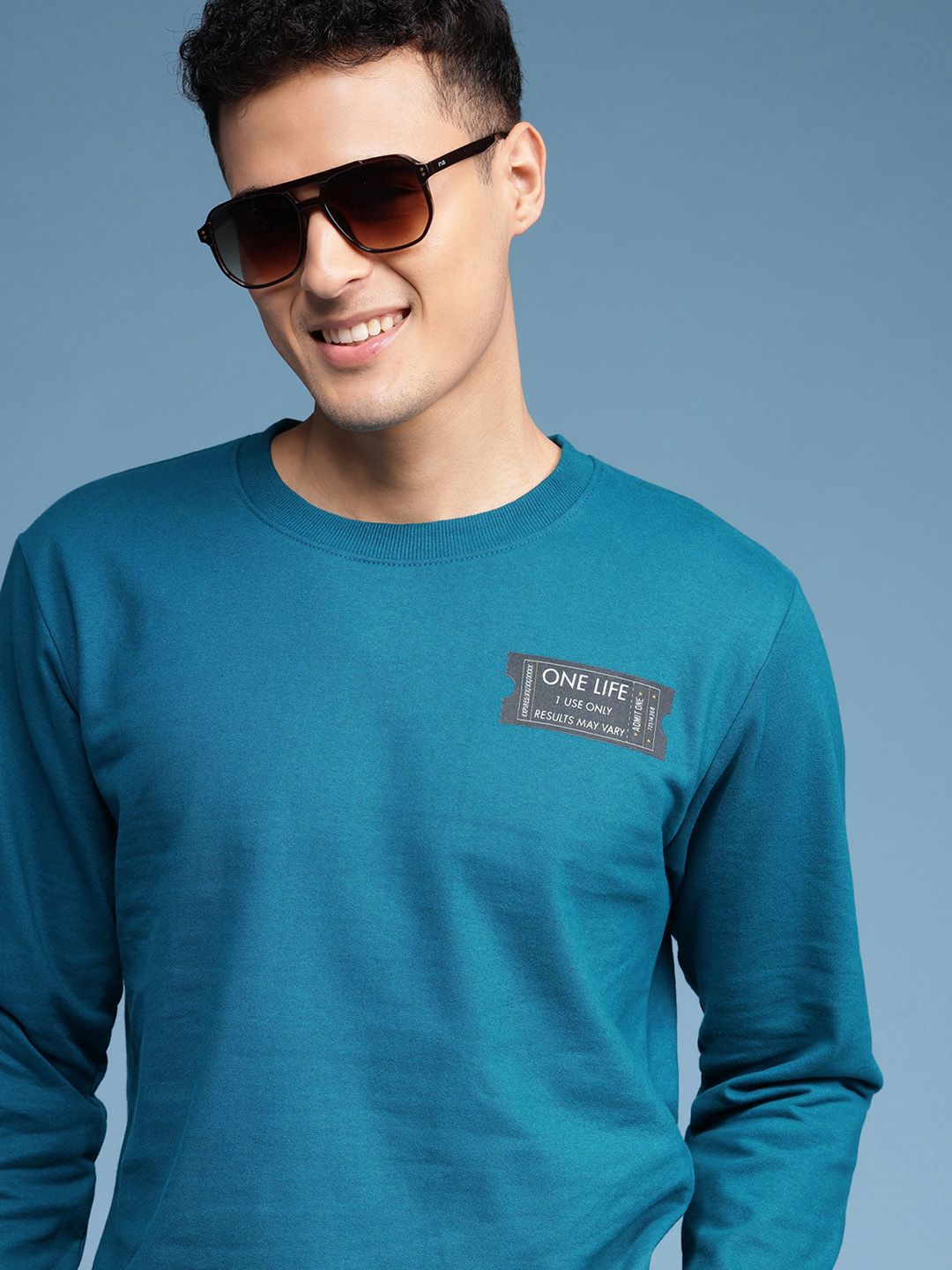 HERE&NOW Pure Cotton Pullover Sweatshirt-picture-44