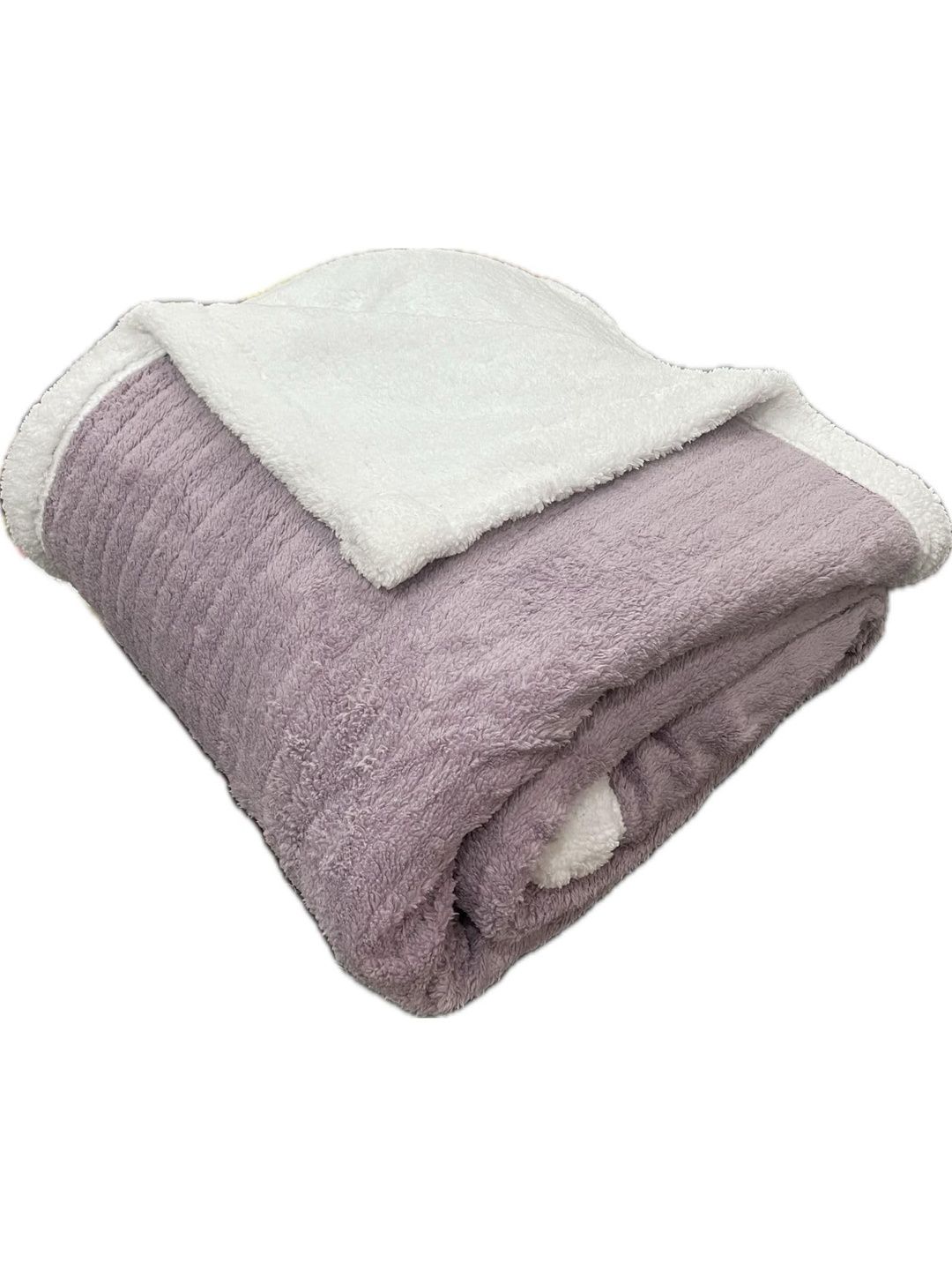 Reexplore Lavender Super Soft King Size Double Bed Blanket-picture-42