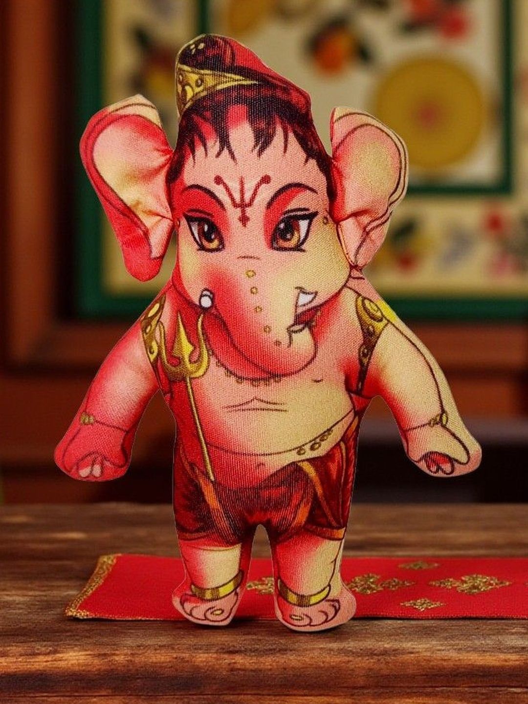 Vrinde Cotton Lord Ganesh Soft Toy-picture-54