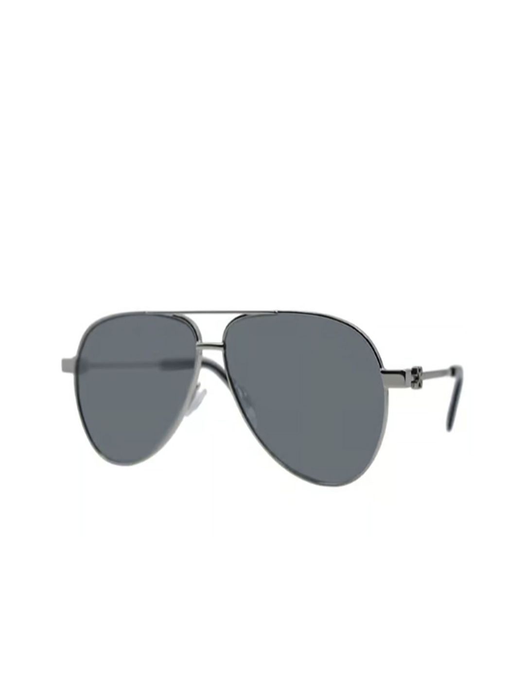 Off-White Unisex Grey Lens & Silver-Toned Aviator Sunglasses with-image-37
