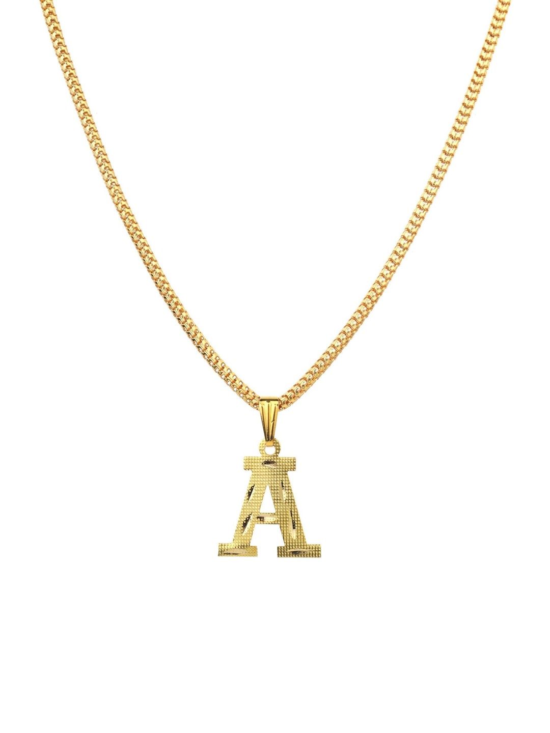 NAKSHATRA JUNCTION Gold-Toned Stainless Steel Statement Necklace-picture-26