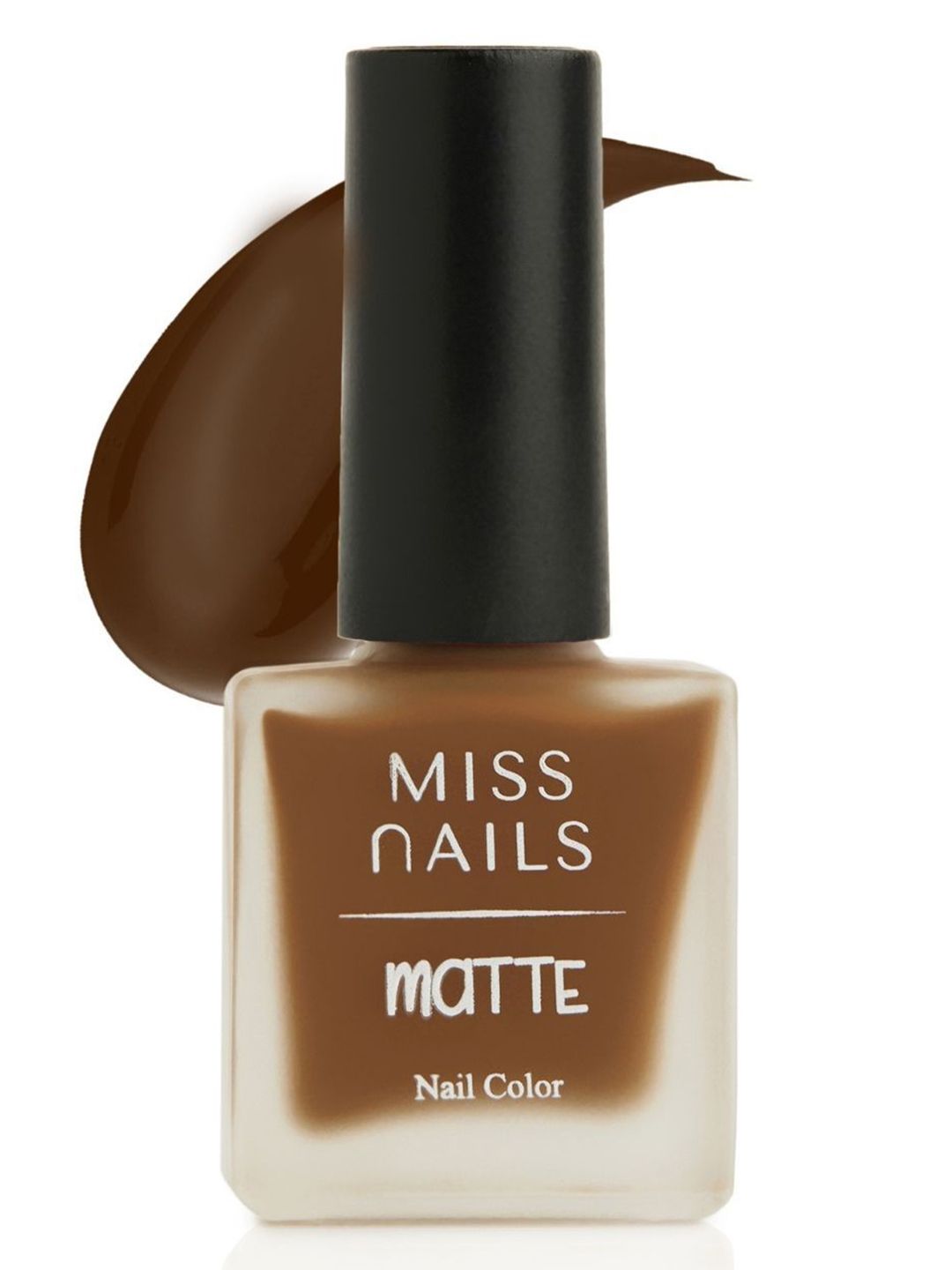 MISS NAILS Long Lasting Nail Polish - 8 ml - Brown Affair-image-47
