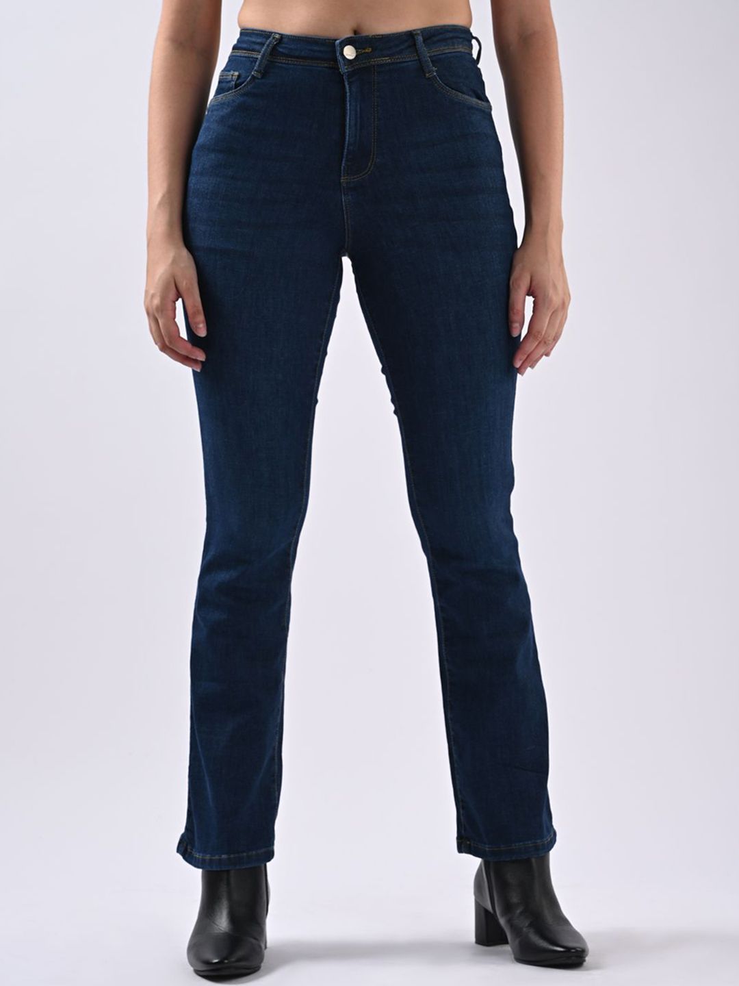 Kraus Jeans Women Flared High-Rise Jeans-picture-22