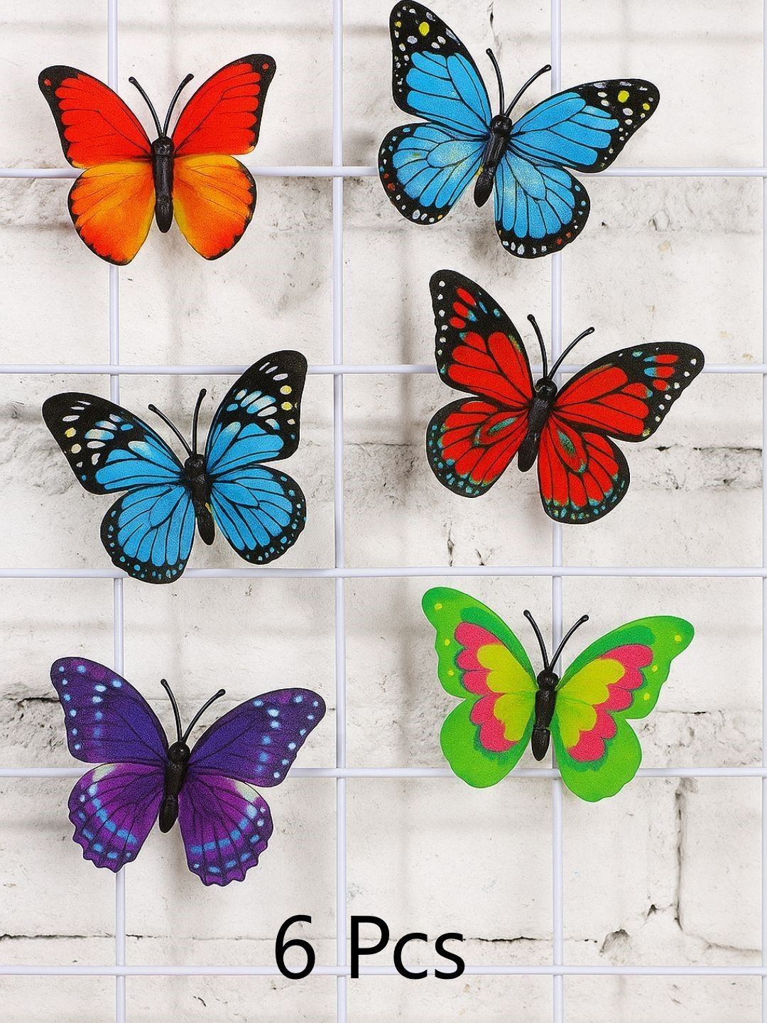 DeoDap Set Of 6 Butterfly 3D Night Lamp-picture-46