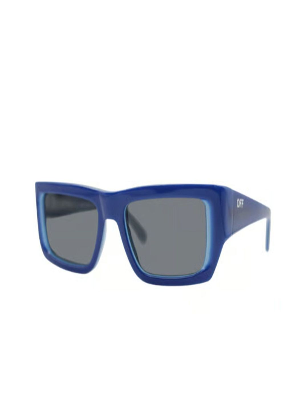 Off-White Unisex Grey Lens & Blue Square Sunglasses with-picture-11