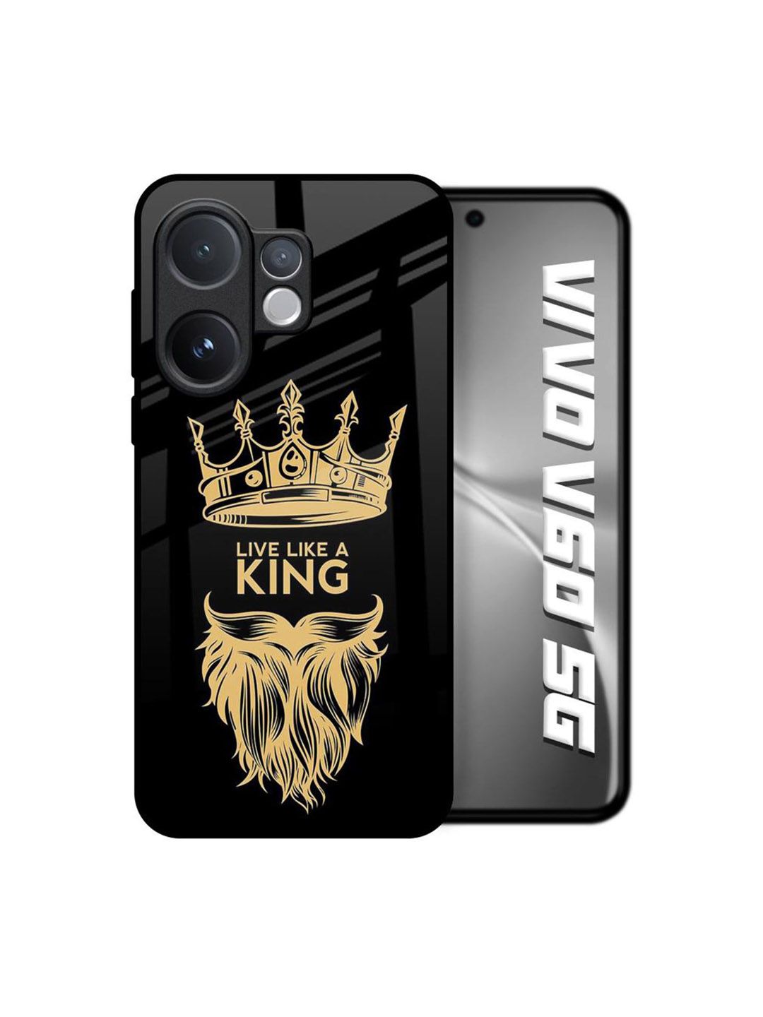 QRIOH King Life Printed Silicone Vivo V60 5G Back Case-picture-48