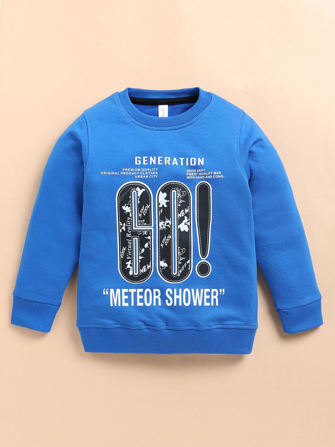 Ginie Boys Typography Printed Pullover Sweatshirt-picture-46