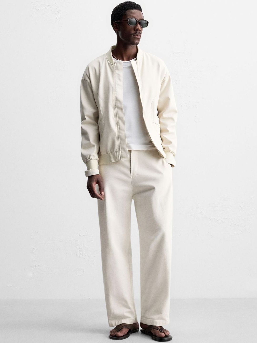 HERE&NOW Men Open Front Jacket-image-47