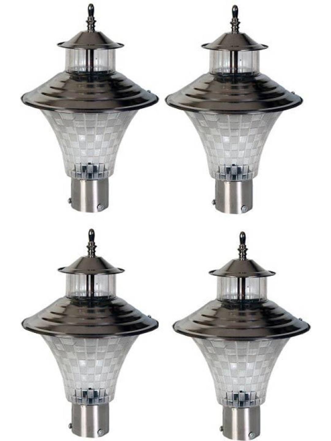 1ST TIME Attractive & Stylish Waterproof Outdoor Gate Lamps - Set Of 4-image-44