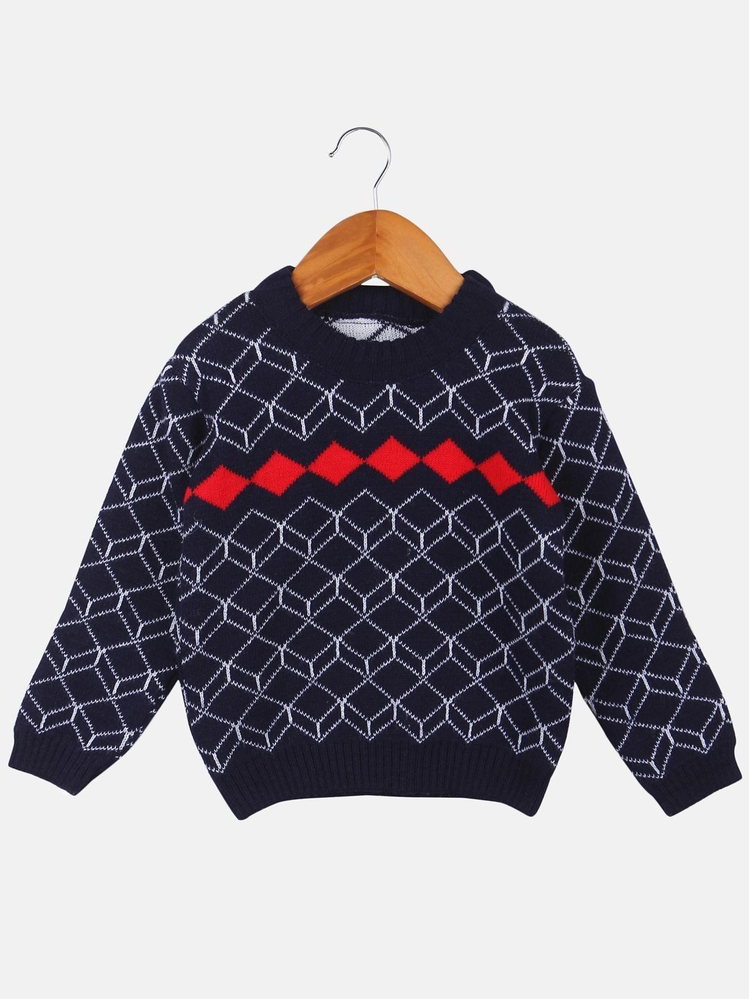 TRENDY WORLD Boys Printed Woollen Sweaters-picture-20