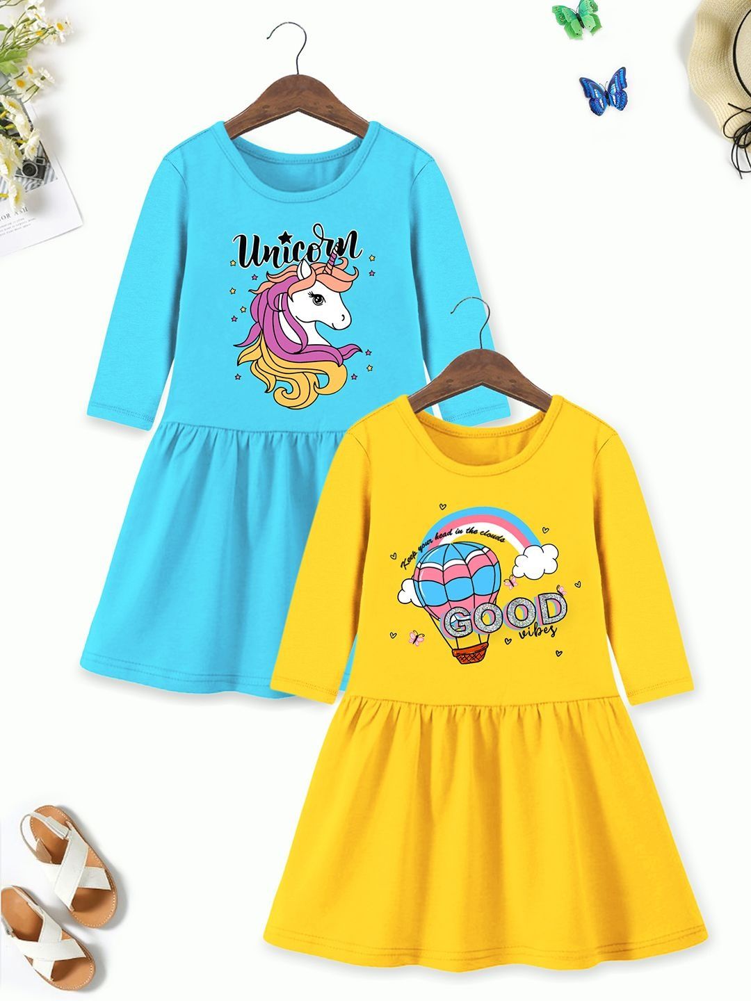 HERE&NOW Print A-Line Dress-picture-20