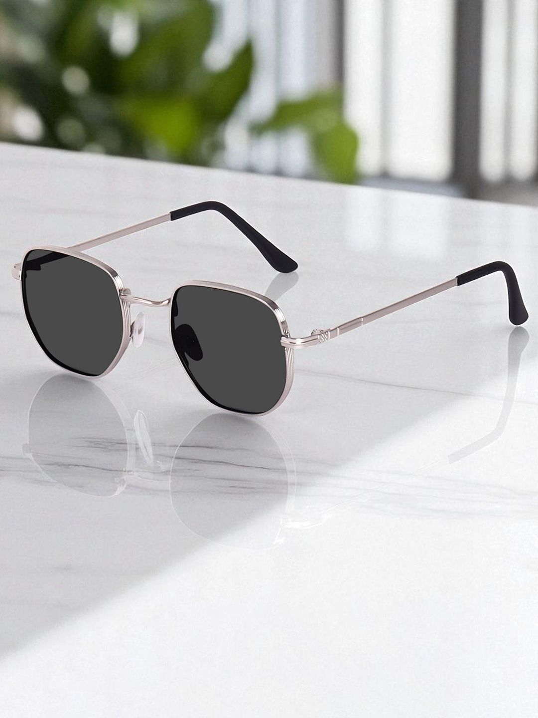 SPADEACES Unisex Aviator Sunglasses with UV Protected Lens-picture-12