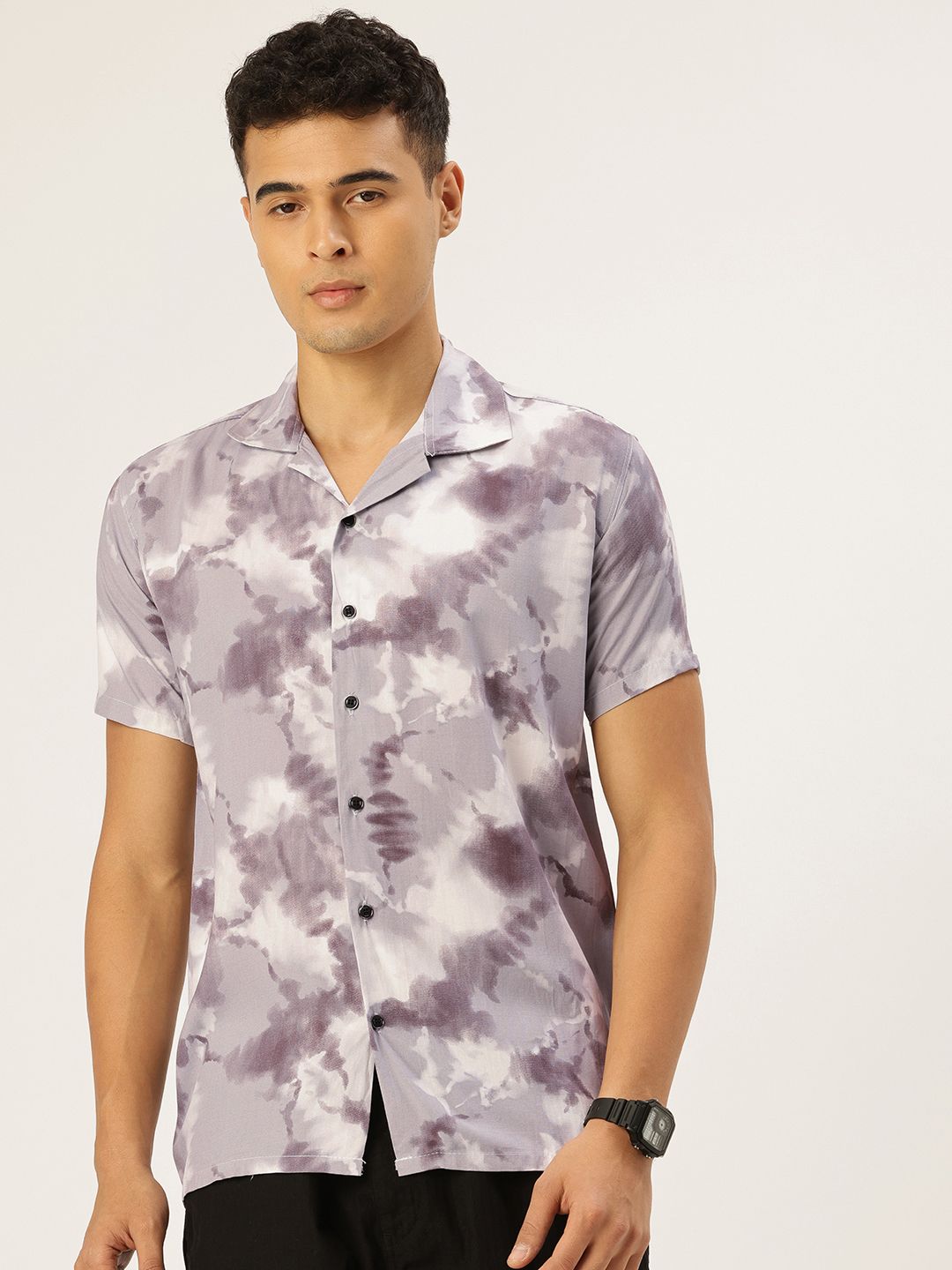 FIFTY TWO Abstract Printed Casual Shirt-picture-9