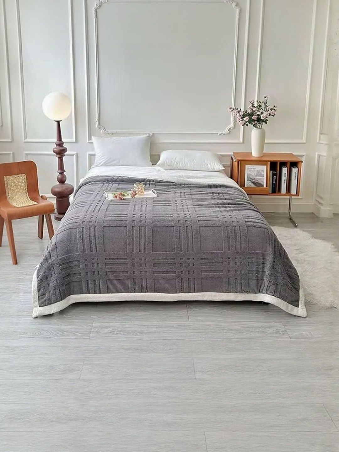 Reexplore Grey 354 GSM Microfibre Blanket-picture-34