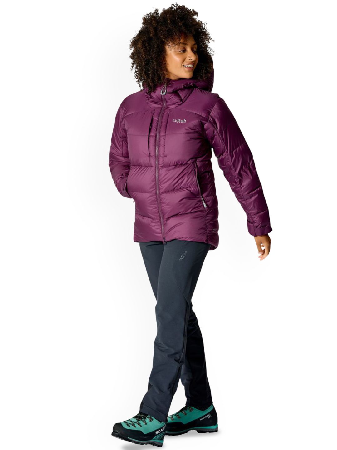 Rab Women Hooded Solid Lightweight Puffer Jacket-image-9