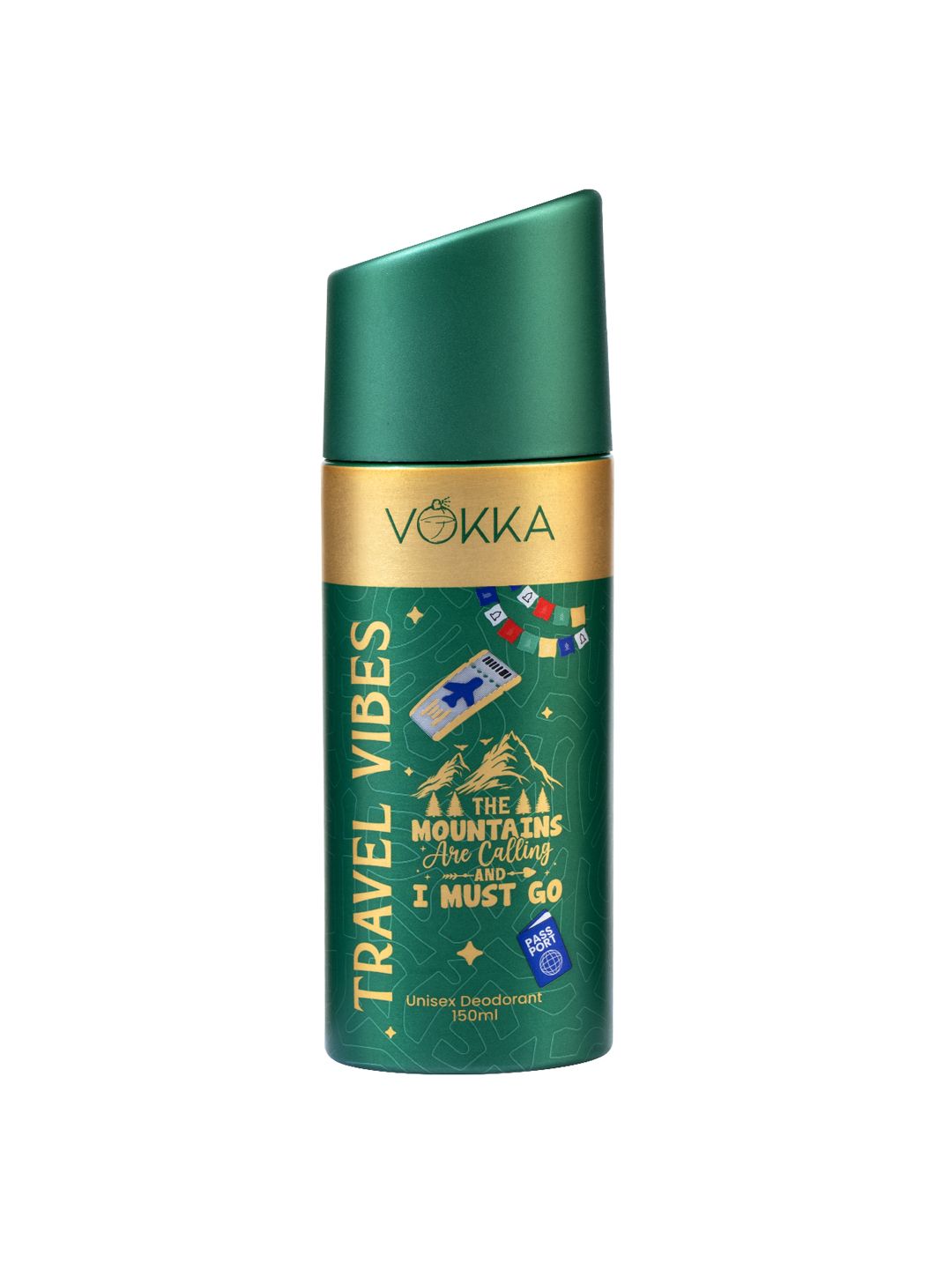 VOKKA Unisex Travel Vibes Long Lasting Deodorant Body Spray - 150ml-image-35