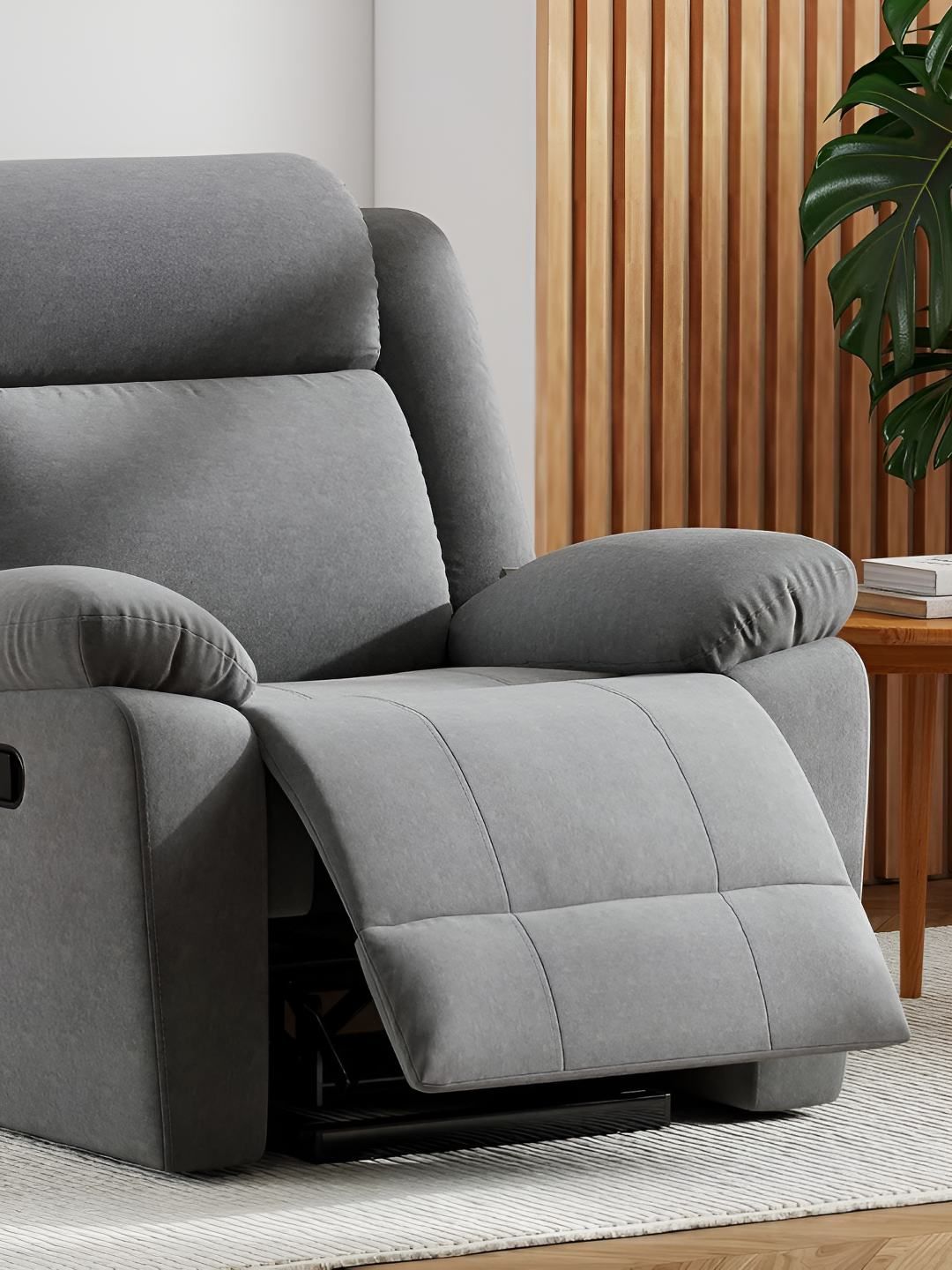 FRIENDS LIFE Grey Manual 1 Seater Recliner-picture-22