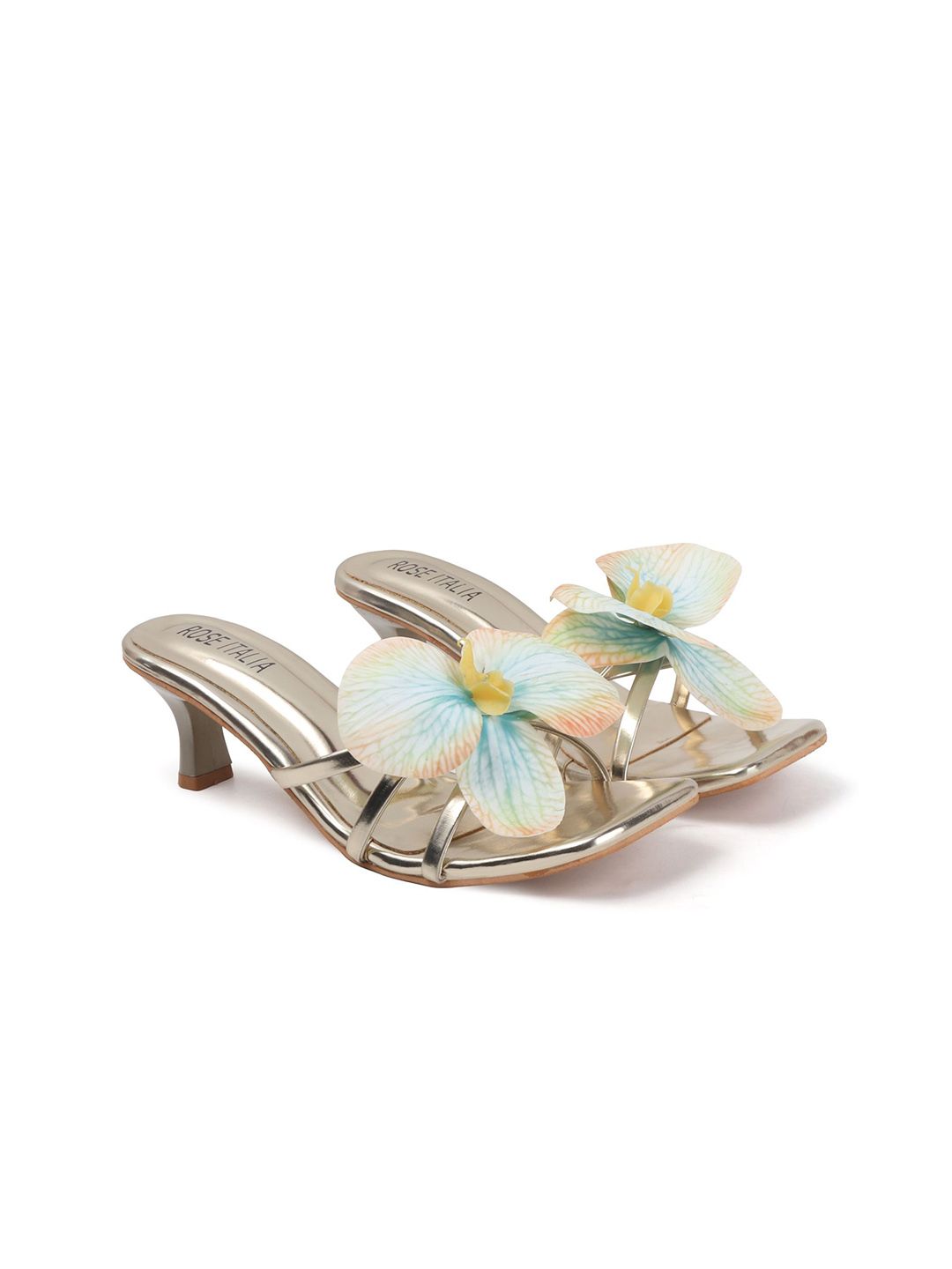 ROSE ITALIA Women Kitten Heeled Sandals-picture-34