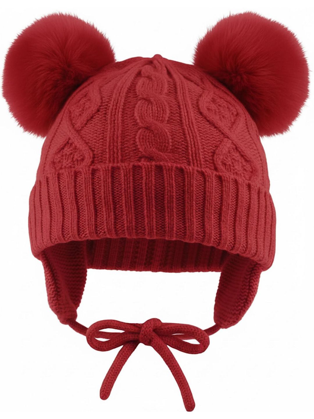 Infispace Unisex Kids Woollen Beanie-image-45