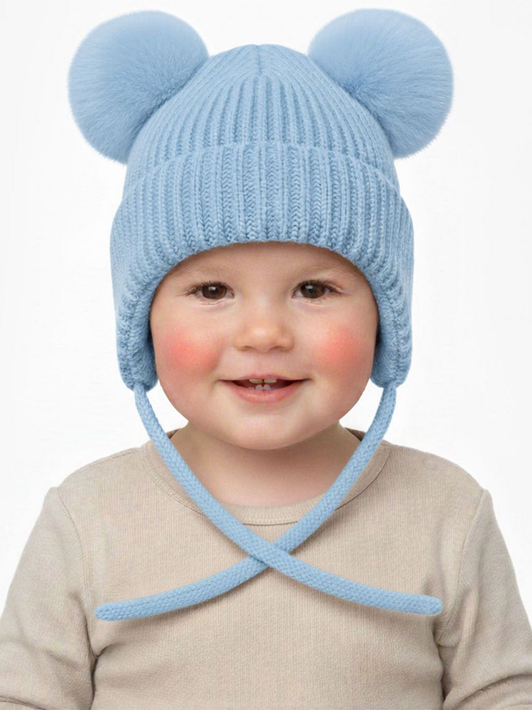 Infispace Unisex Kids Woollen Beanie-picture-32