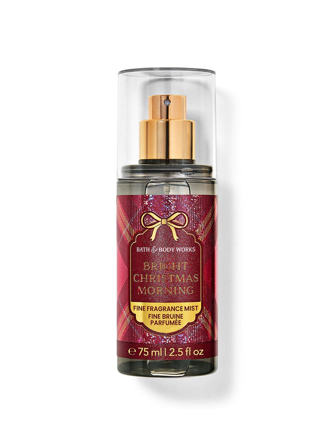 Bath & Body Works Bright Christmas Morning Travel Size Fine Fragrance Mist - 75 ml